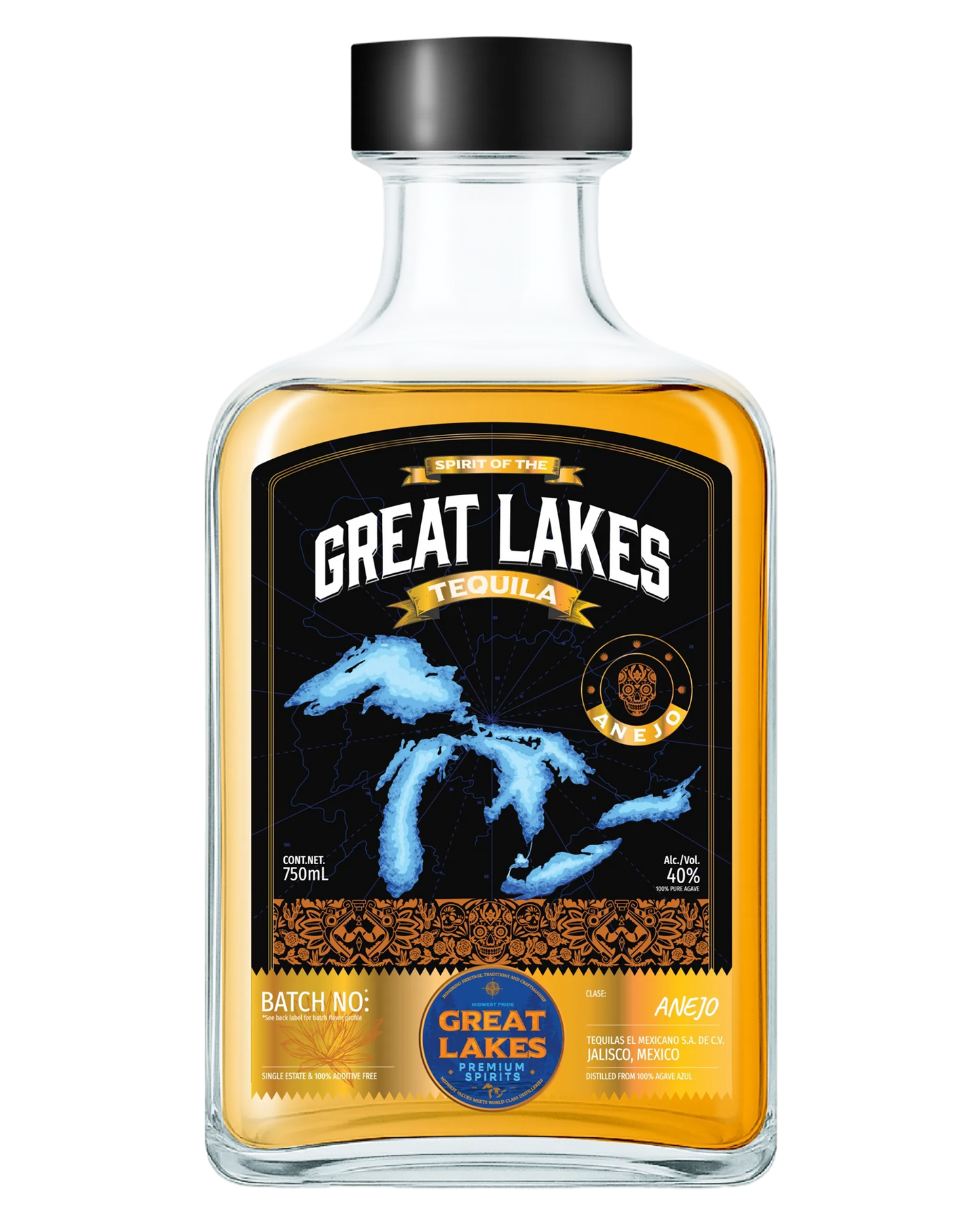Great Lakes Tequila — Añejo - 750ml
