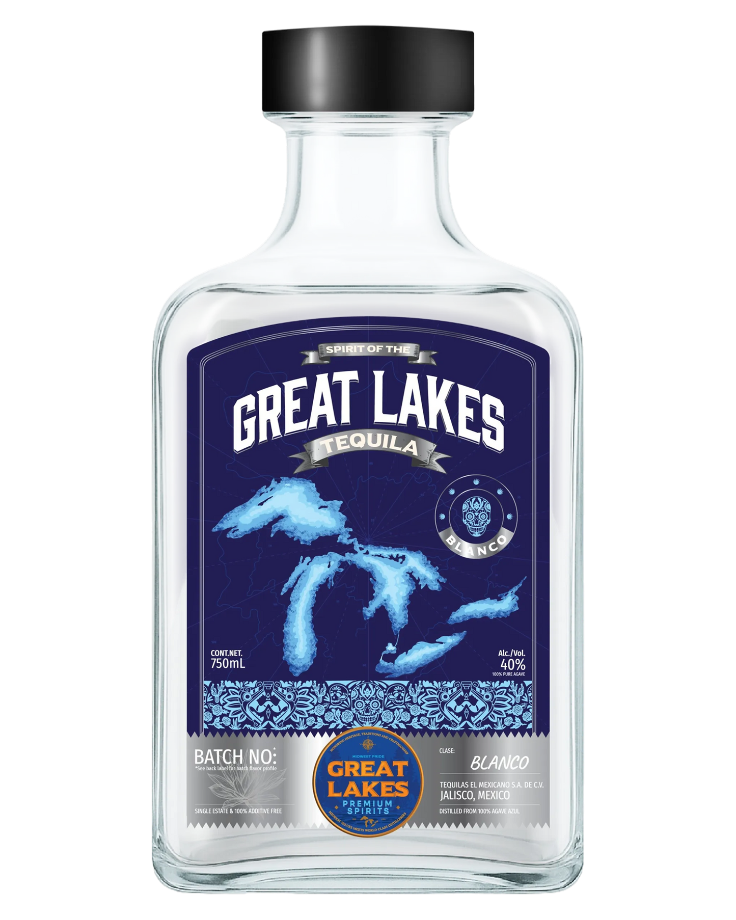 Great Lakes Tequila — Blanco - 750ml