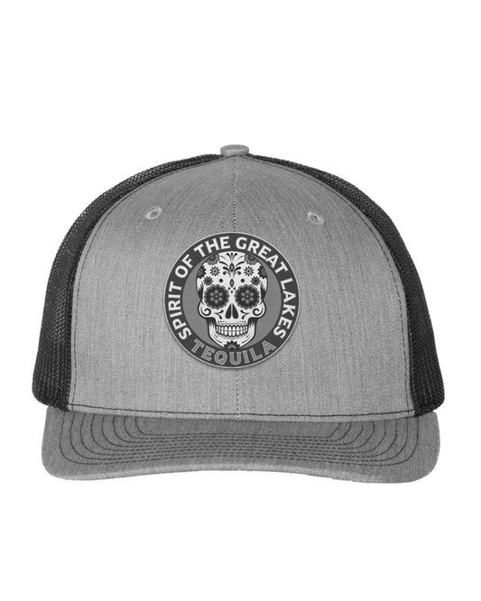 Richardson 112 Snapback Trucker Cap Skull Logo